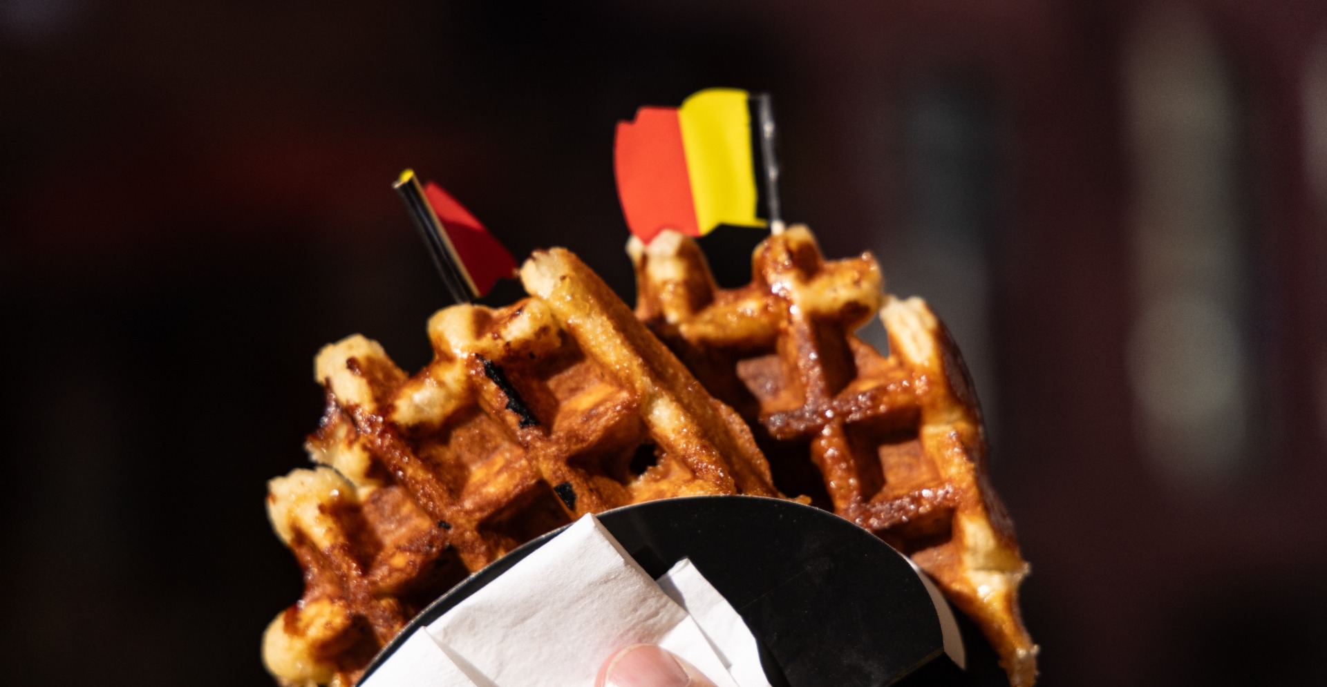 Warme Luikse wafel @ Snackhelden