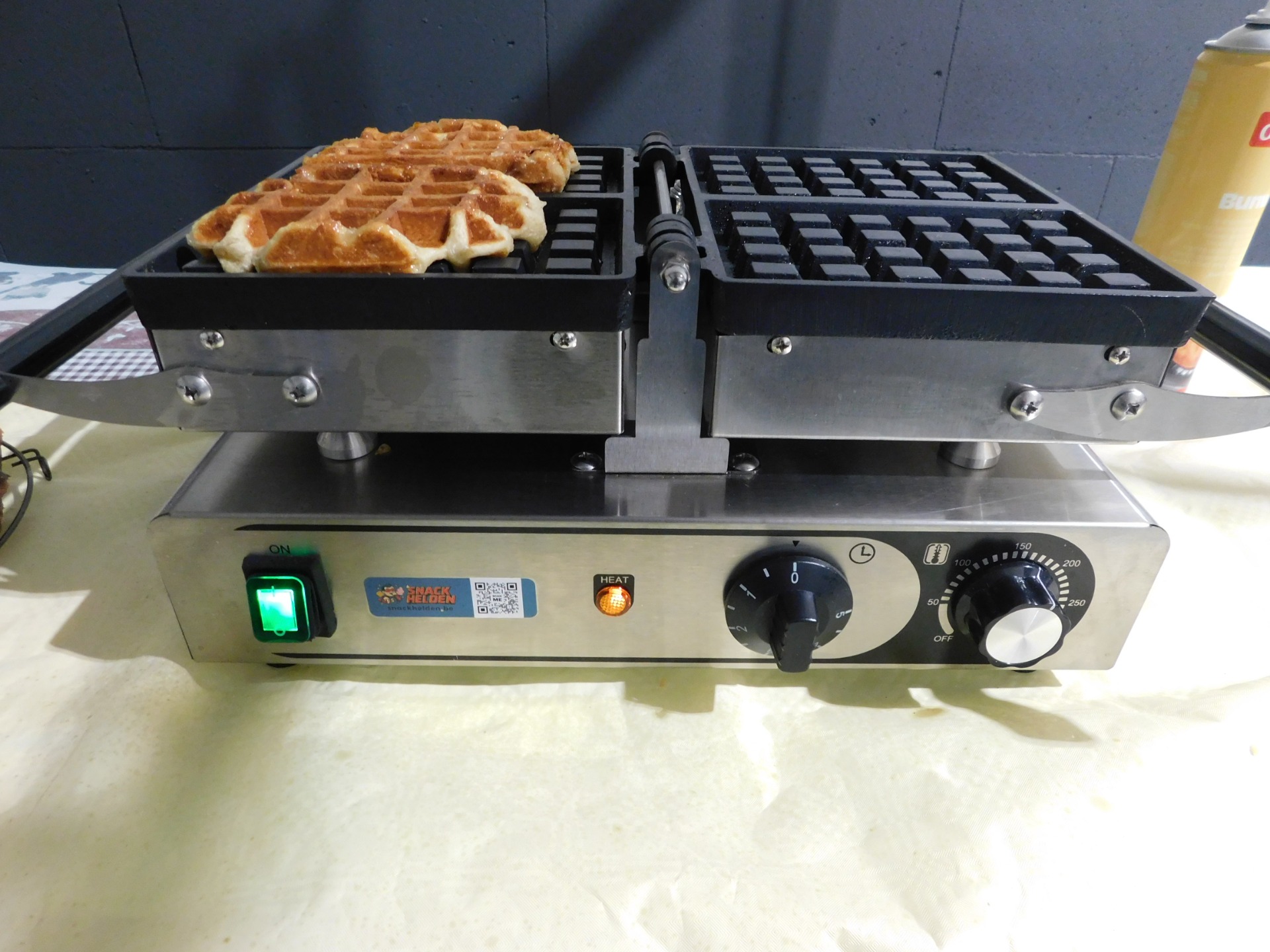 wafelijzer incl timer 