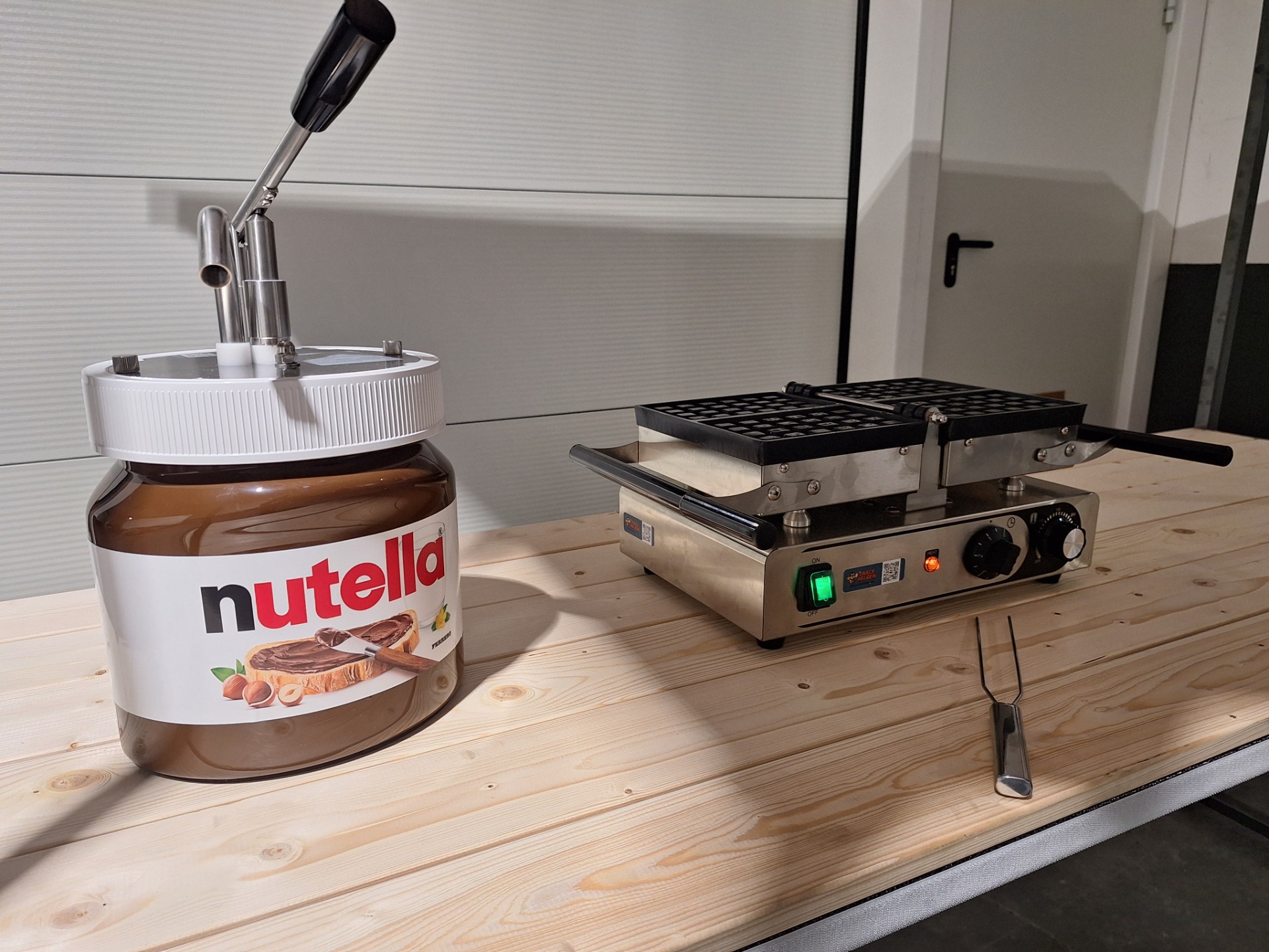 Luikse wafel catering stand