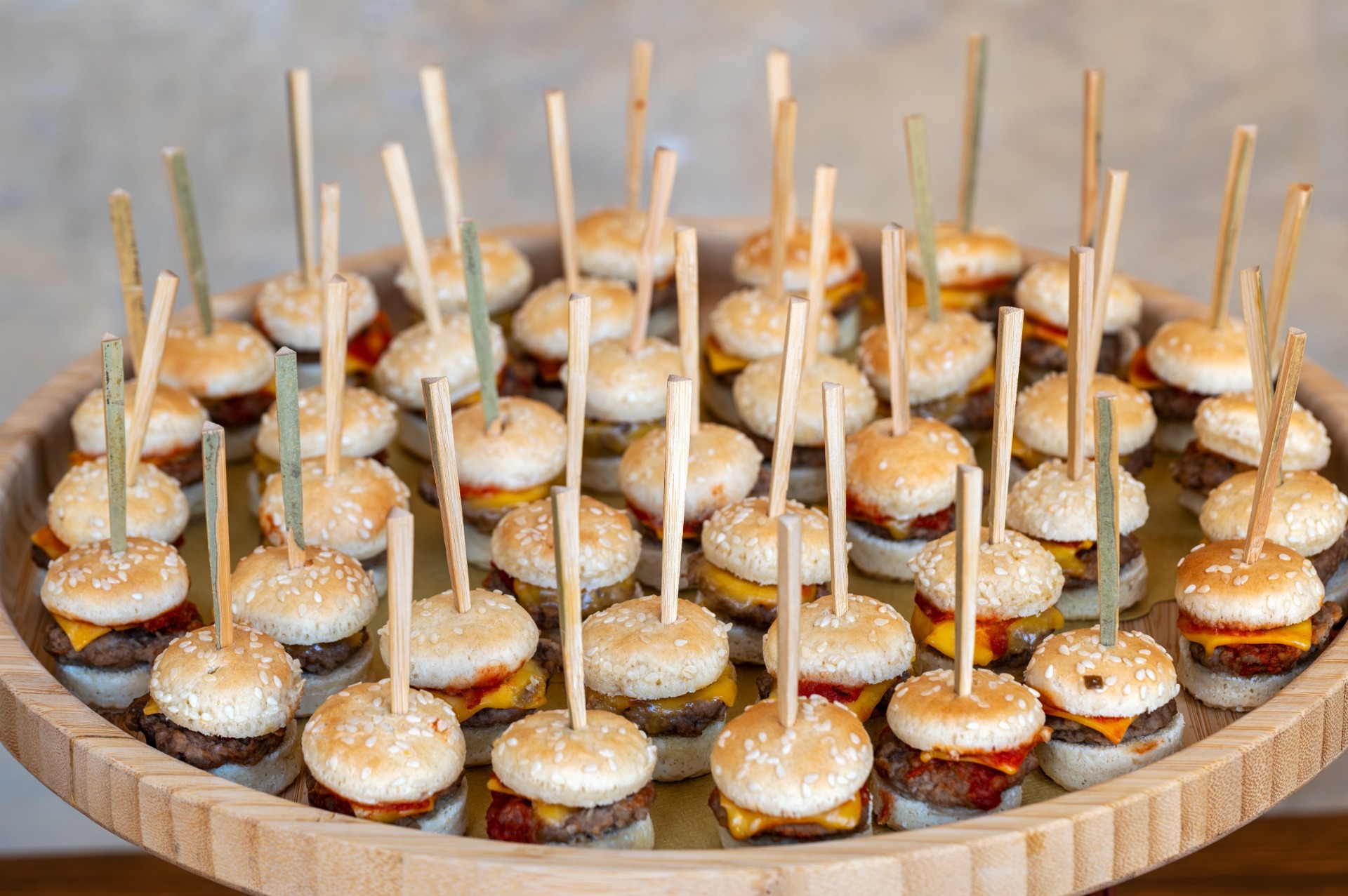 Heerlijke mini-hamburgers op uw feest?!